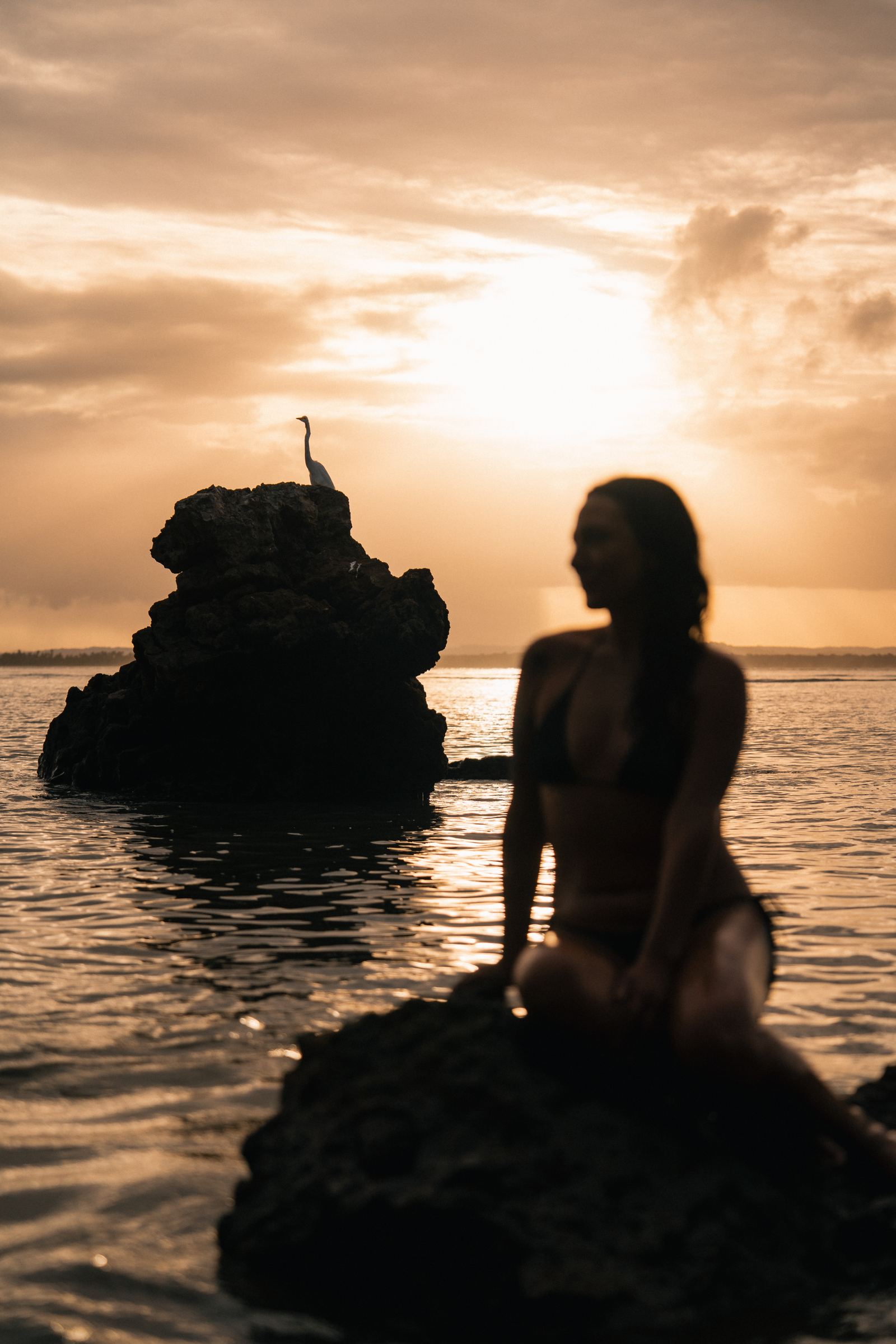 Ensaio feminino na praia em Morro de São Paulo
