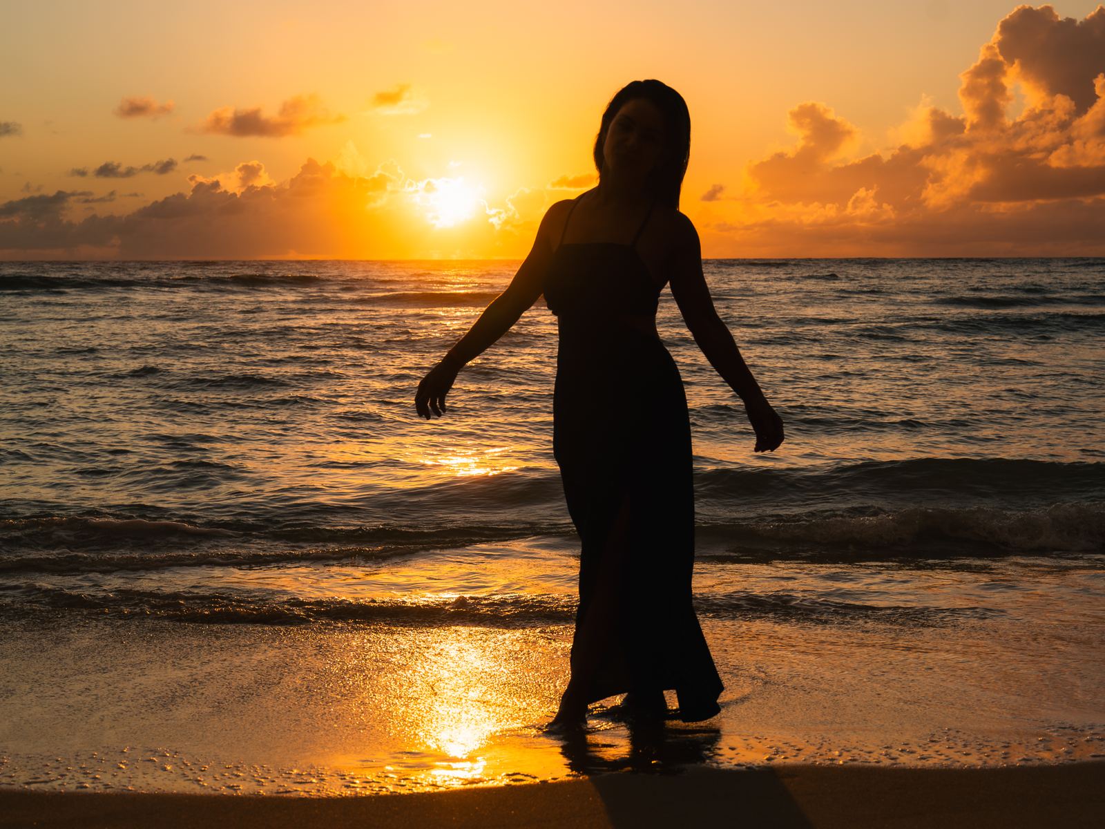 Ensaio feminino na praia em Morro de São Paulo